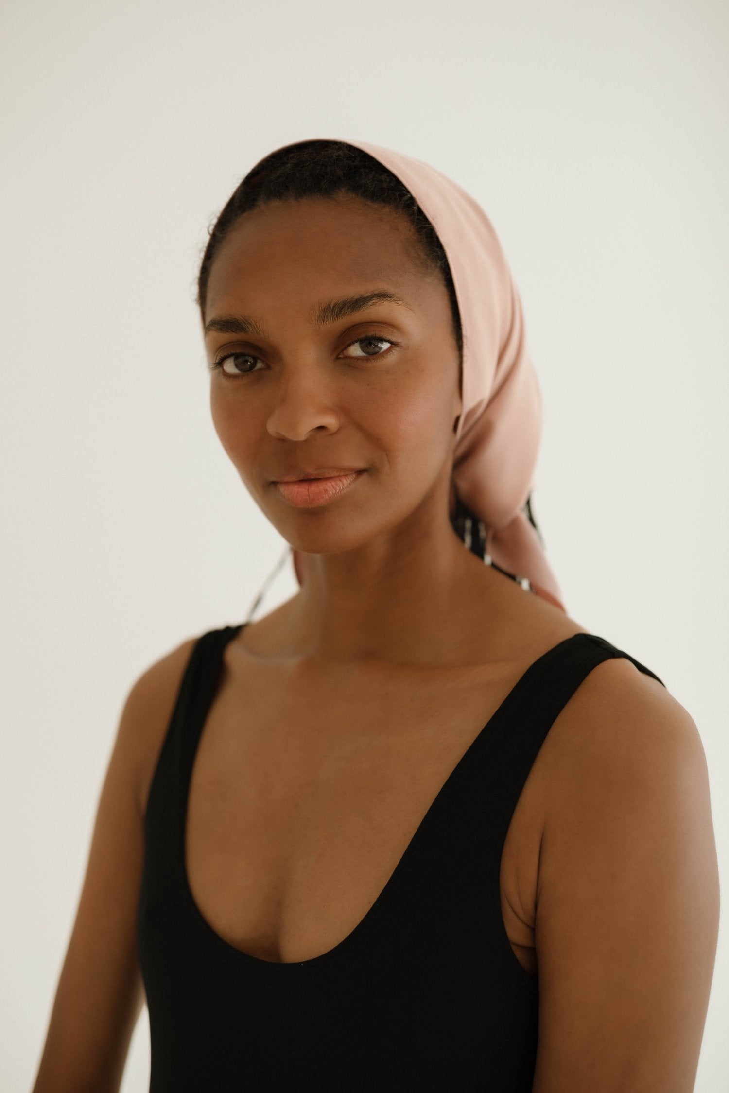 The Sauna Headscarf Dusty Rose
