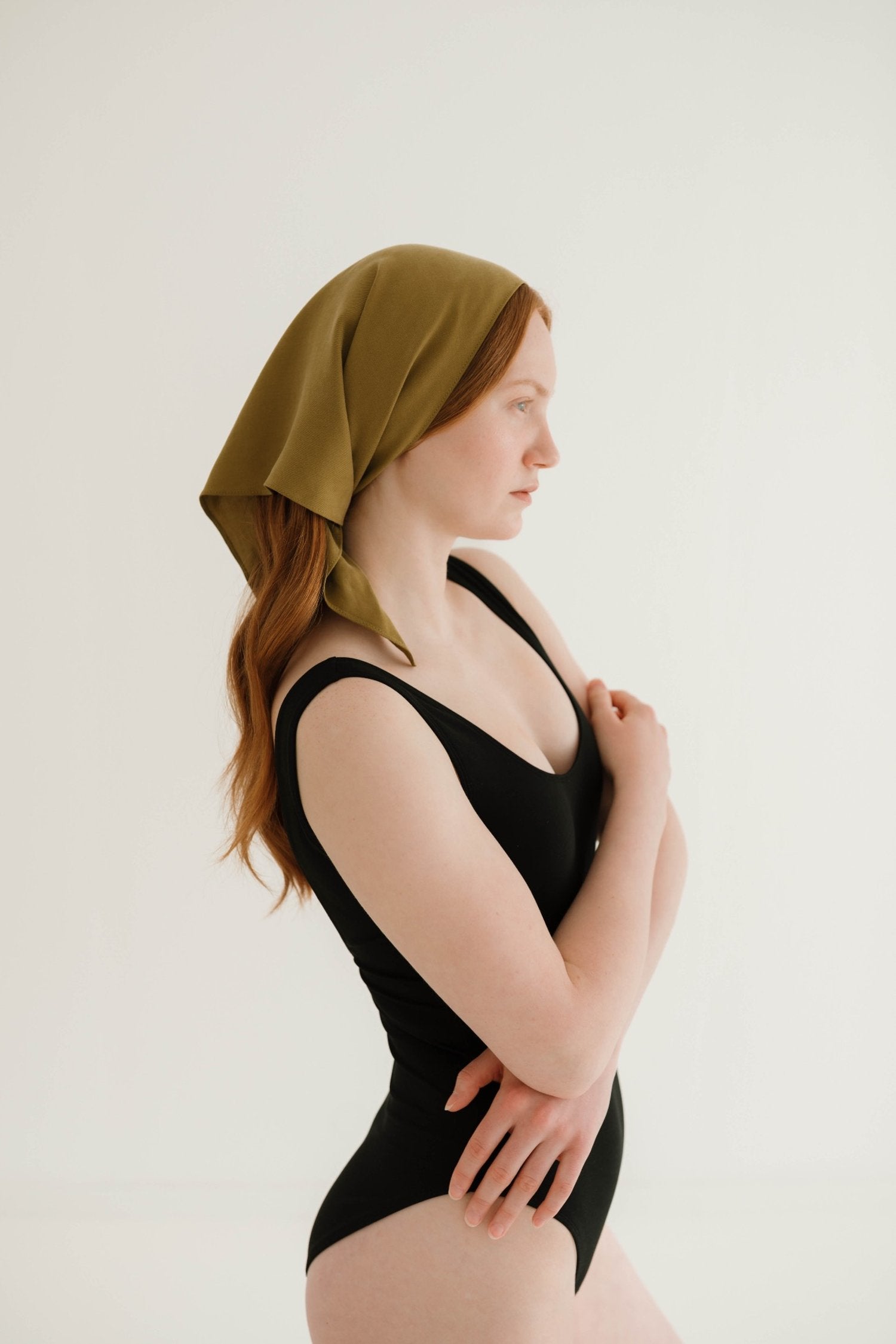 The Sauna Headscarf Olive